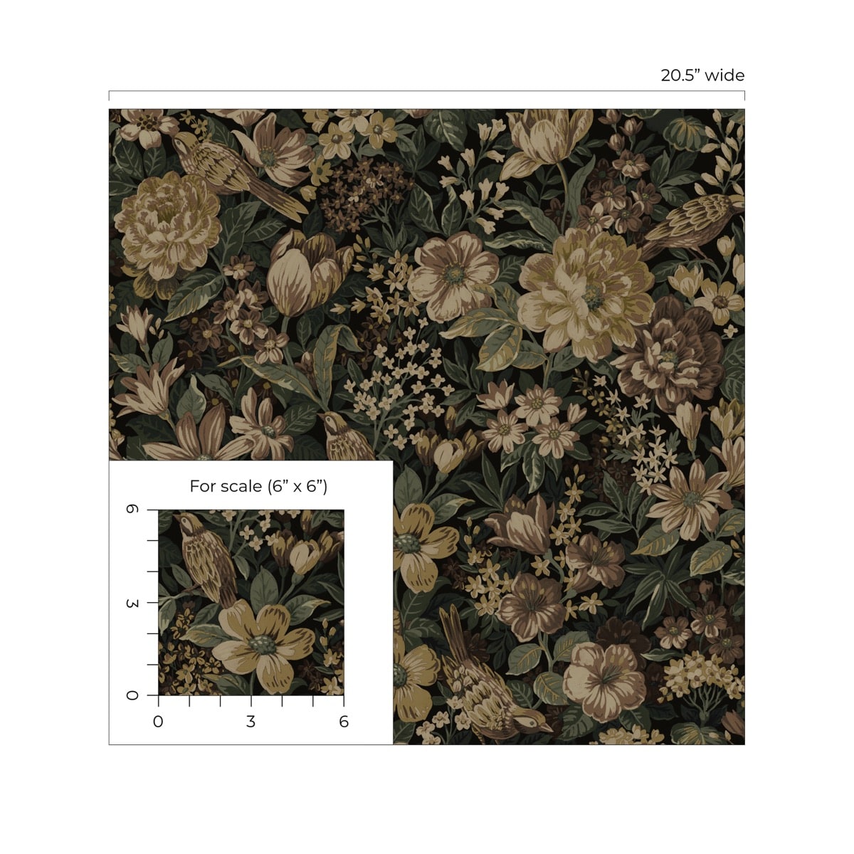 NextWall NWS058505 Peek & Stick Wallpaper - Eade's Wallpaper & Fabric