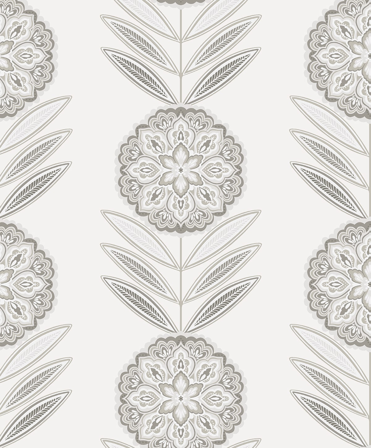 NextWall NW59900 Folk Flowers Wallpaper