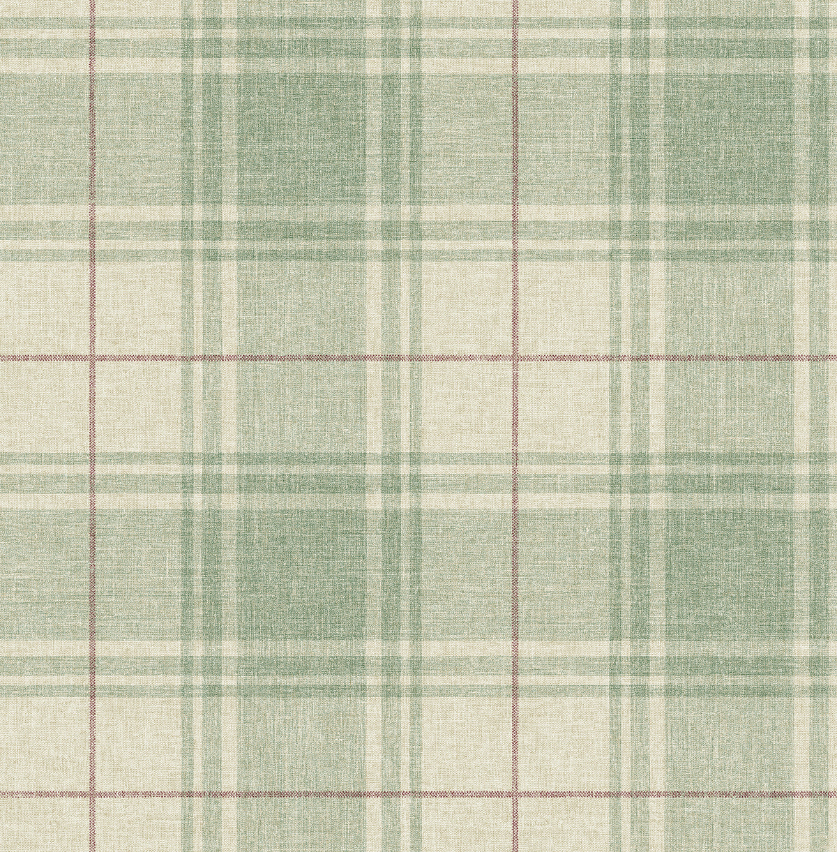 NextWall NW60804 Linen Cut Plaid Wallpaper