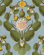 MindtheGap NYMPHAEA Powder Blue - Wallpaper Collection 2024 - The Wetlands