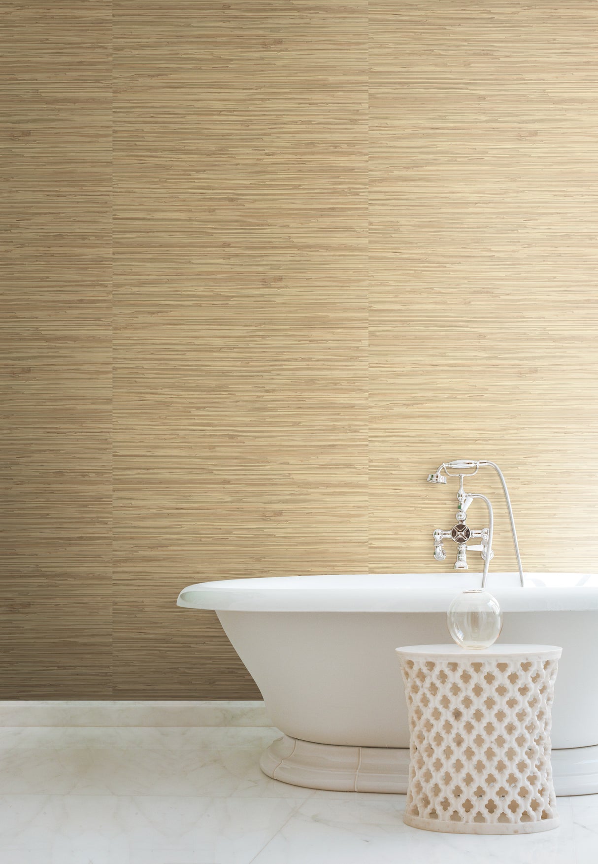 York NZ0787 River Grass Beige Wallpaper