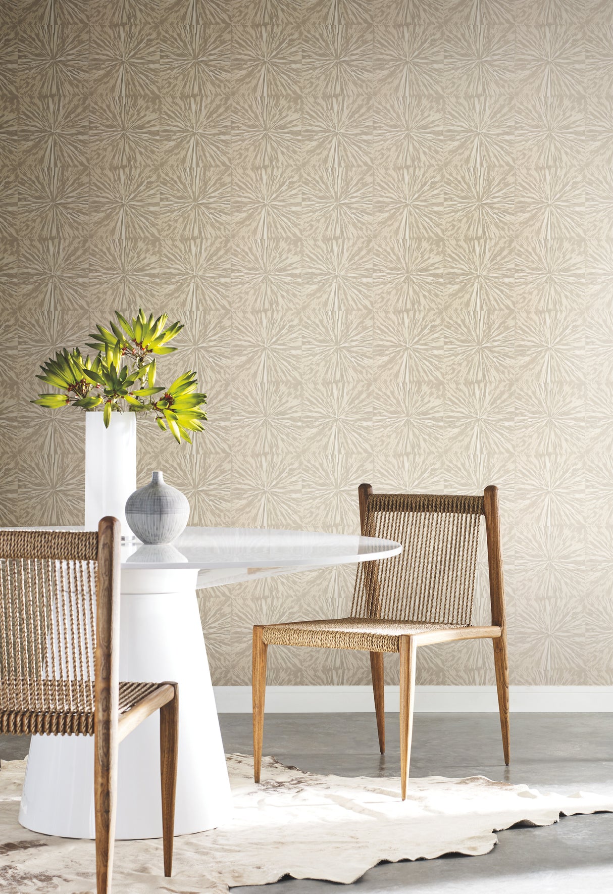 York OG0502 Squareburst Light Gold Wallpaper