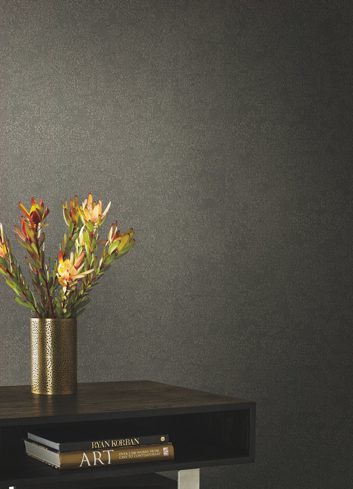 York OG0512 Weathered Dark Grey Wallpaper