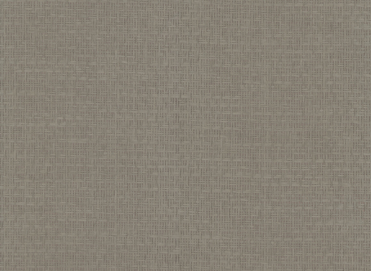 York OG0524 Tatami Weave Dark Grey Wallpaper
