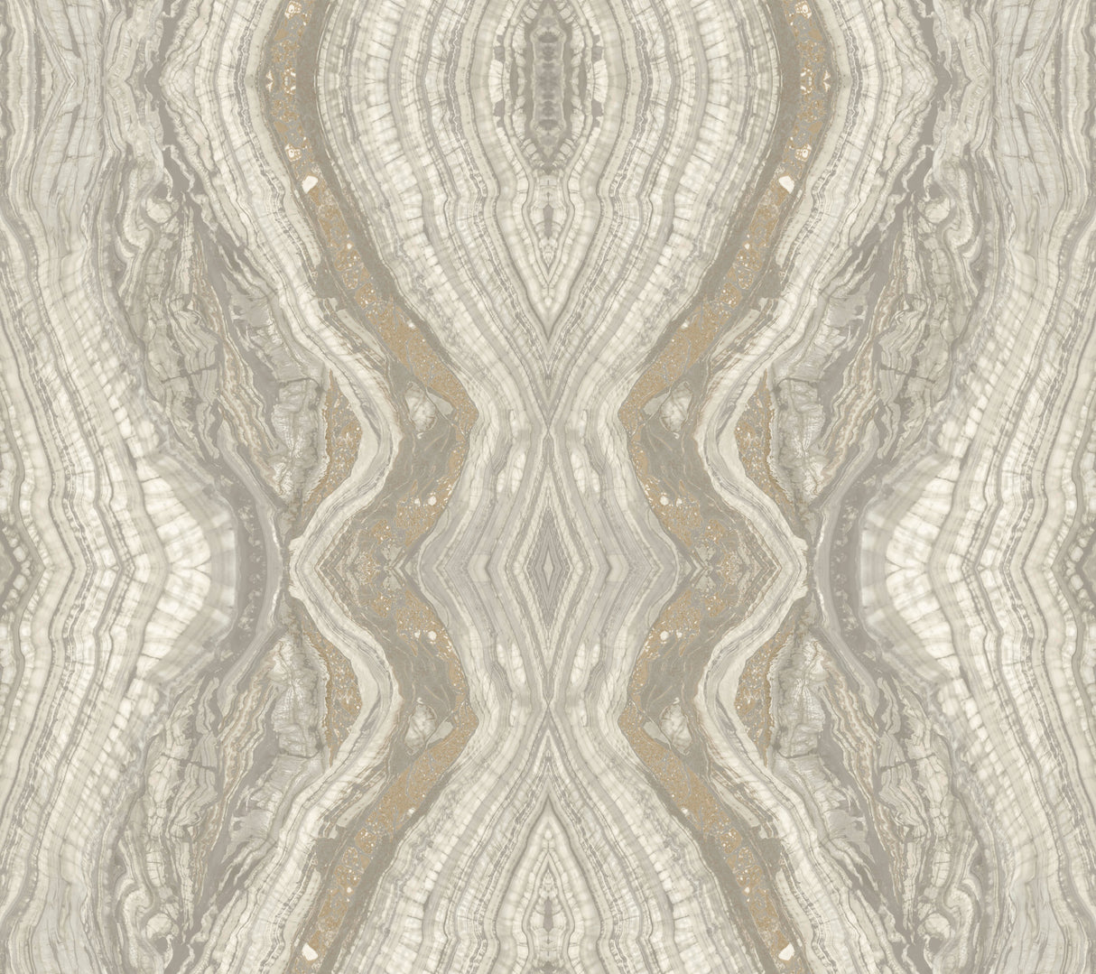 York OG0558 Kaleidoscope Light Grey Wallpaper