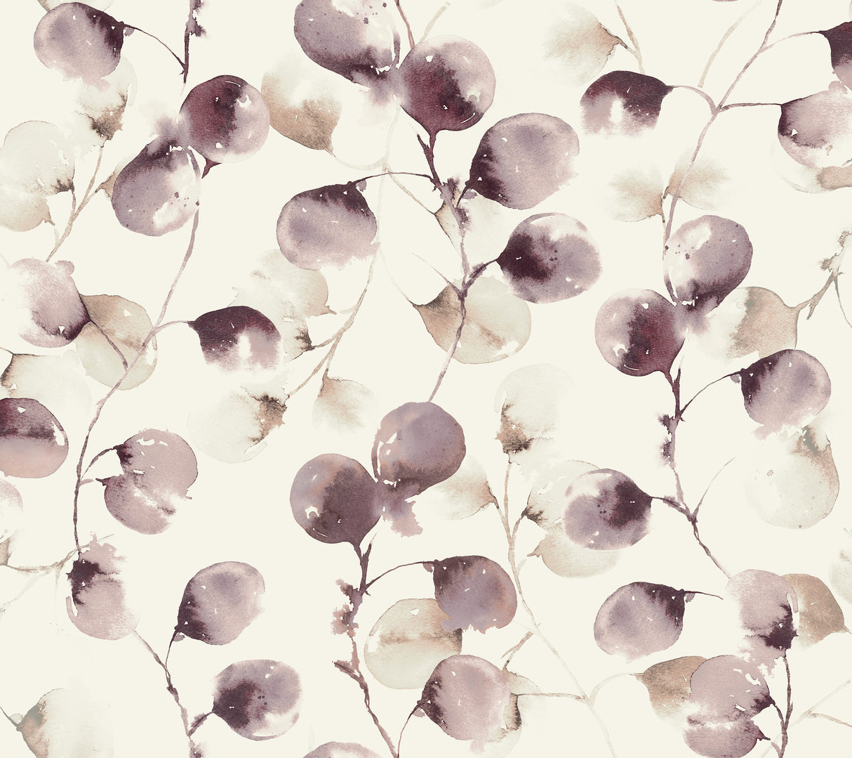 York OG0592 Eucalpytus Trail Mulberry Wallpaper