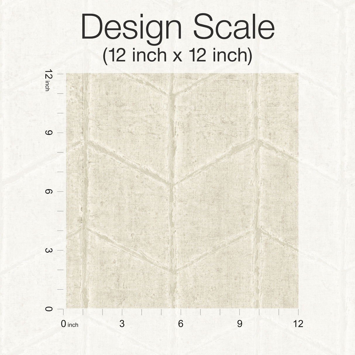 York OI0642 Flatiron Geometric Oyster Wallpaper