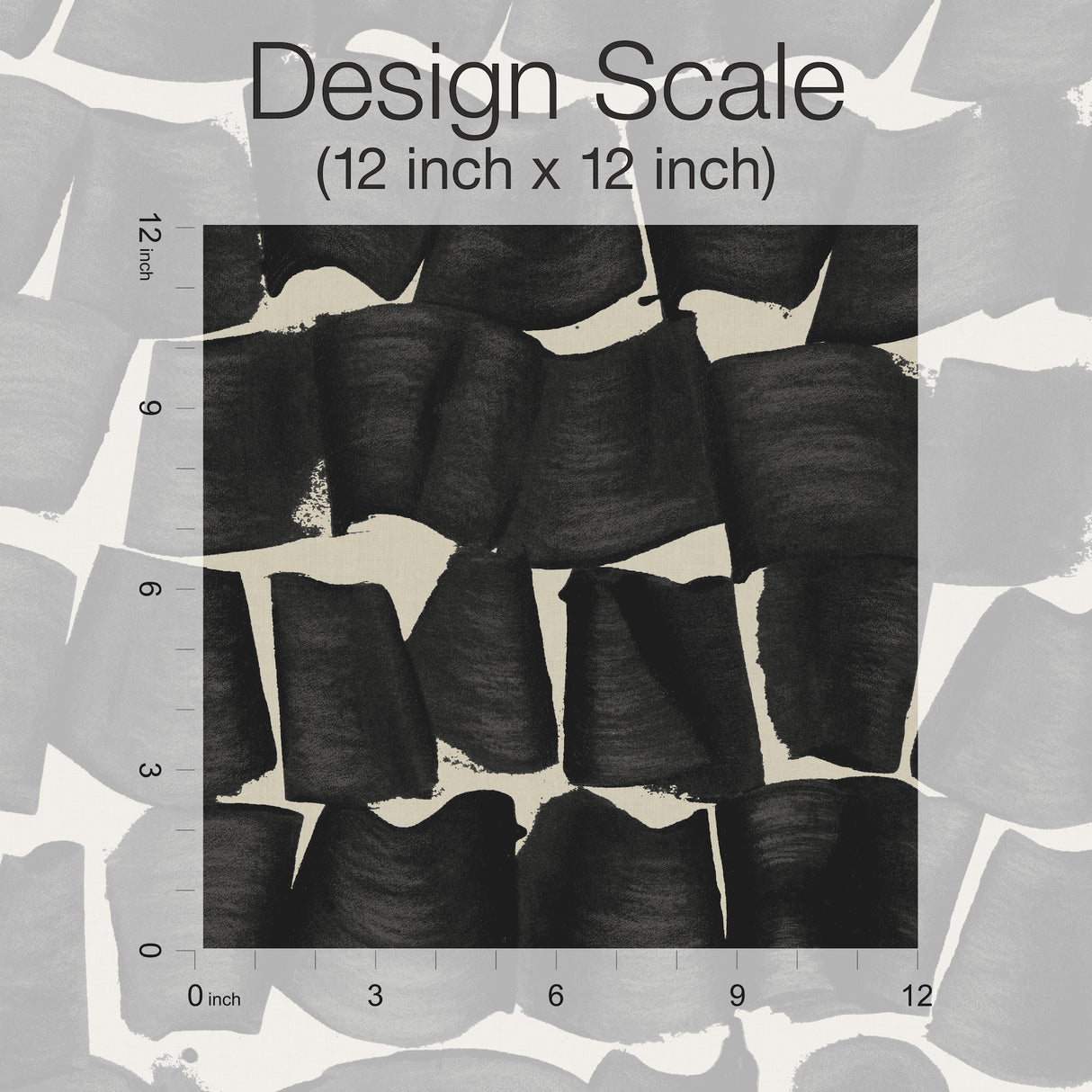 York OI0651 Brushed Ink Black Wallpaper