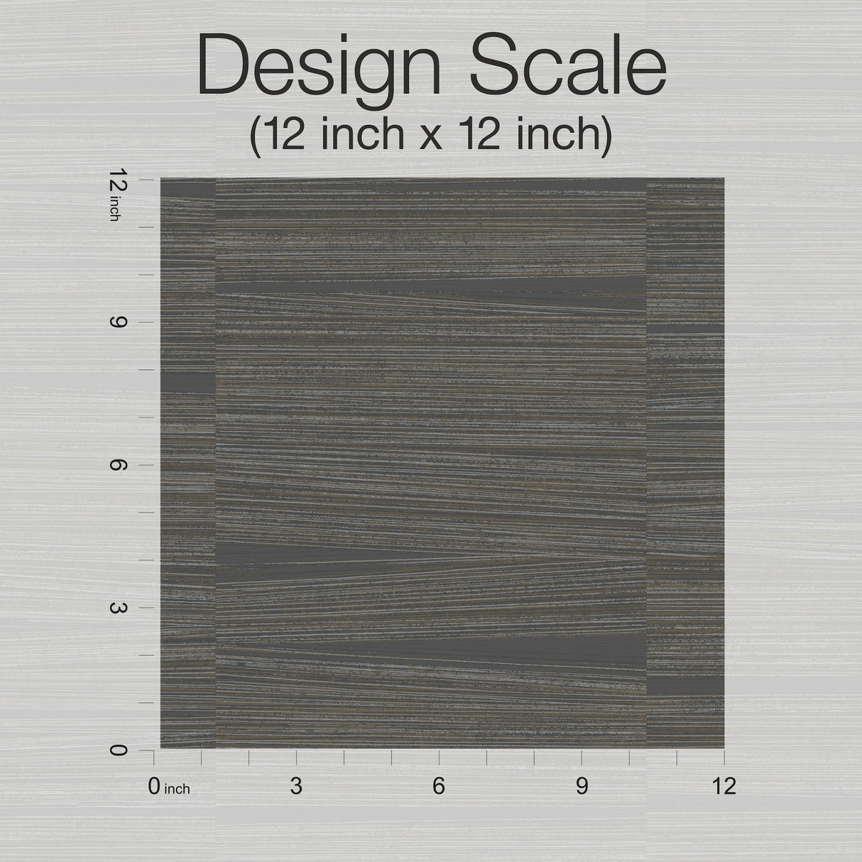 York OI0661 Line Stripe Charcoal Wallpaper