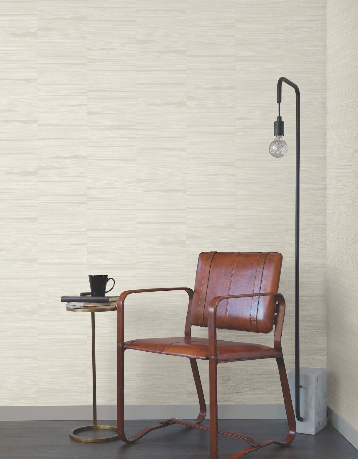 York OI0665 Line Stripe Beige Wallpaper
