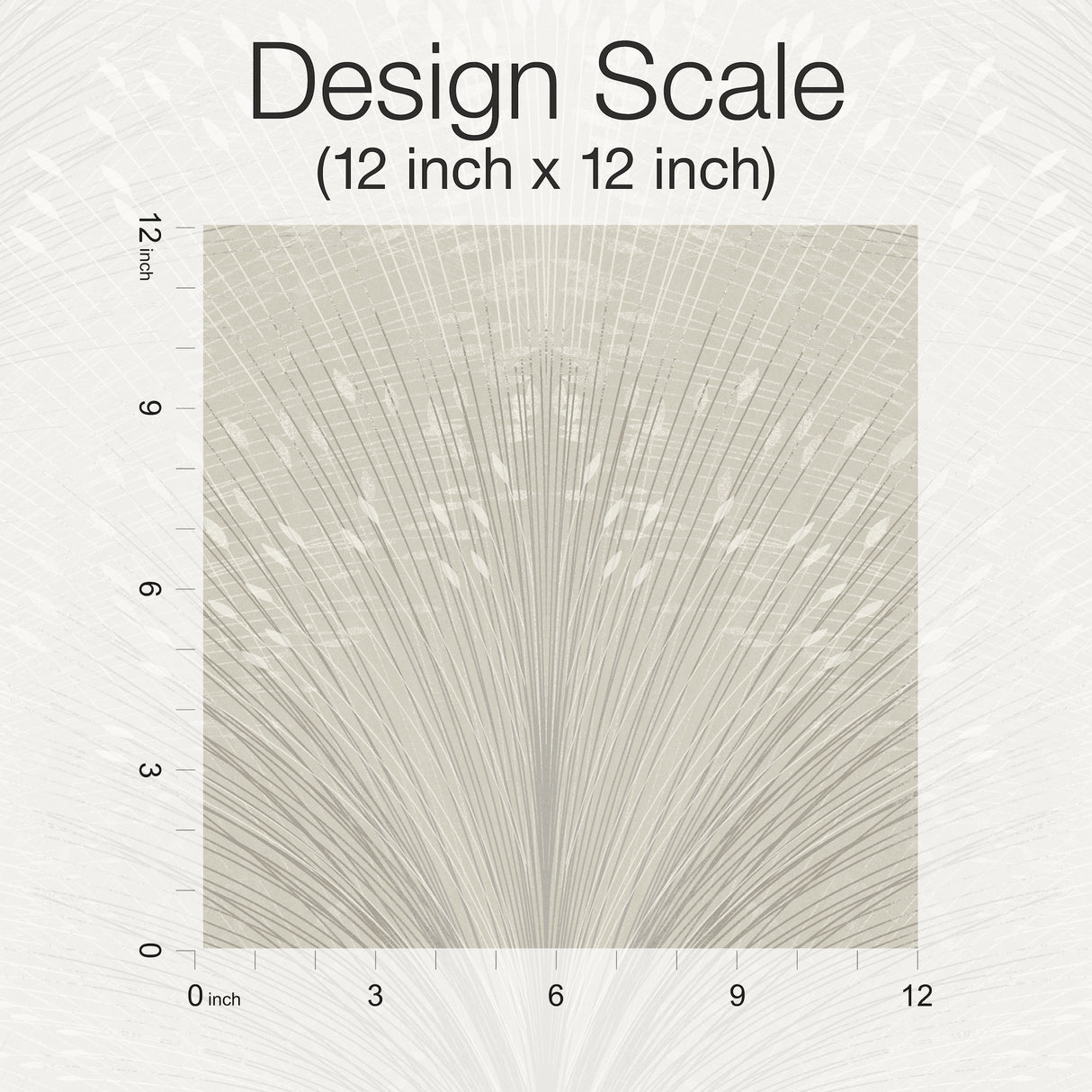 York OI0684 Papyrus Plume Grey Wallpaper