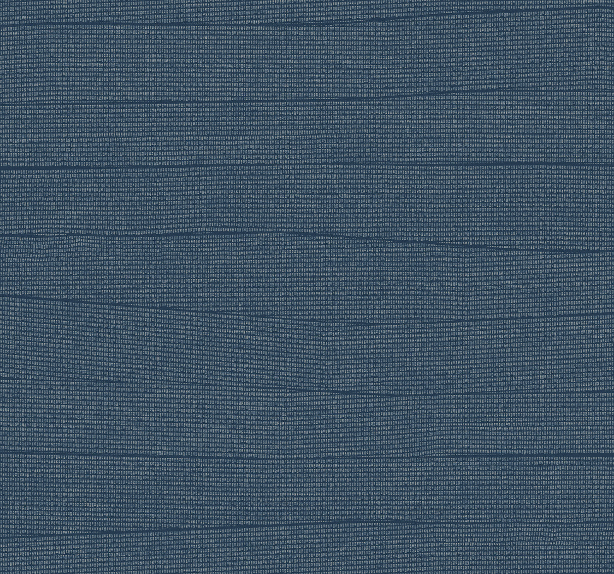 York OI0694 Natural Grid Navy Wallpaper