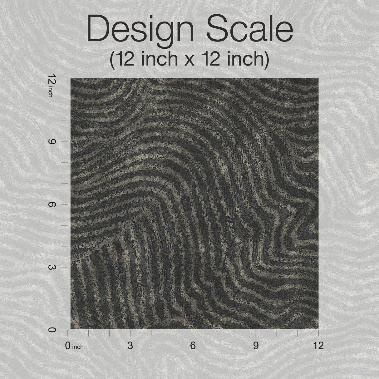 York OI0716 Modern Wood Black Wallpaper