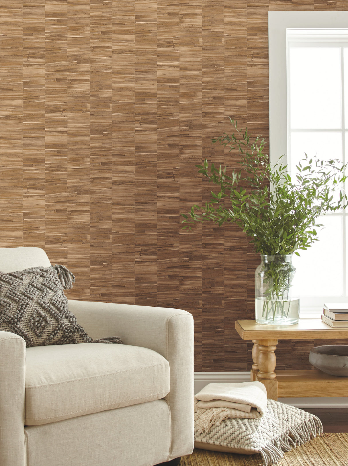 York OM3603 Reserve Brown Wallpaper
