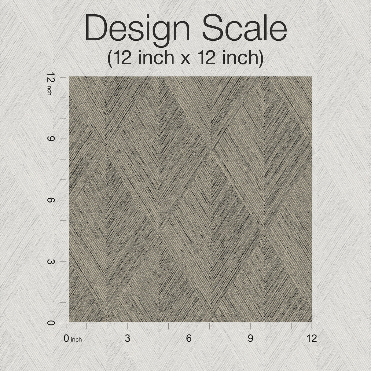 York OM3631 Belmont Brown Wallpaper