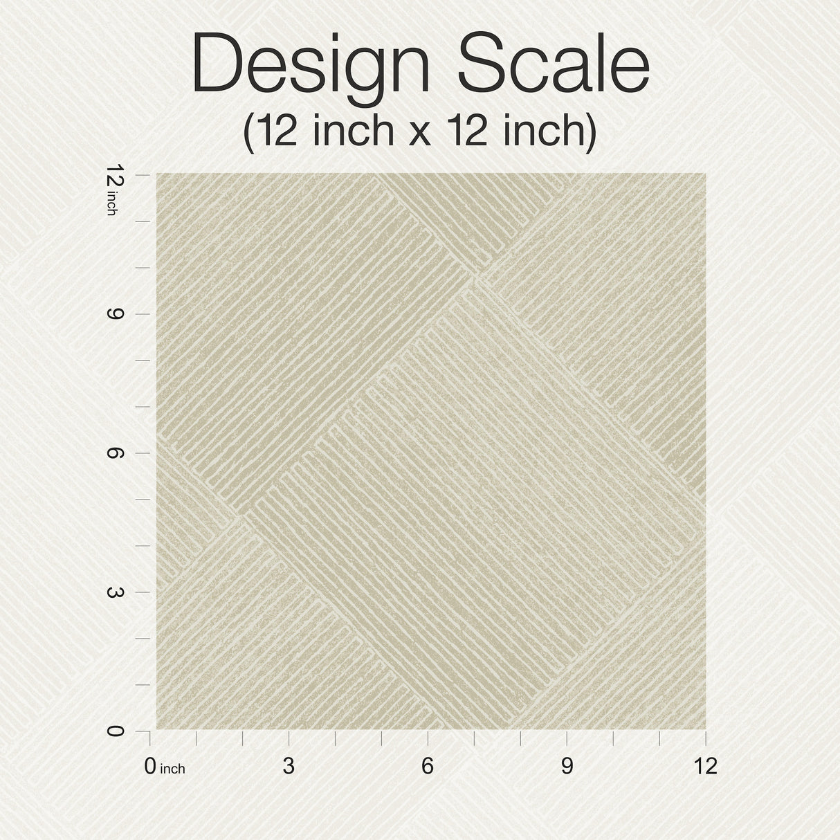 York OM3643 Channel Tan Wallpaper
