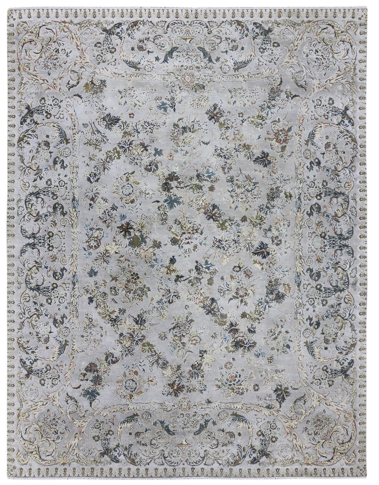 Amer Rugs OPA50810 Opera Light Gray 8' X 10' Area Rug