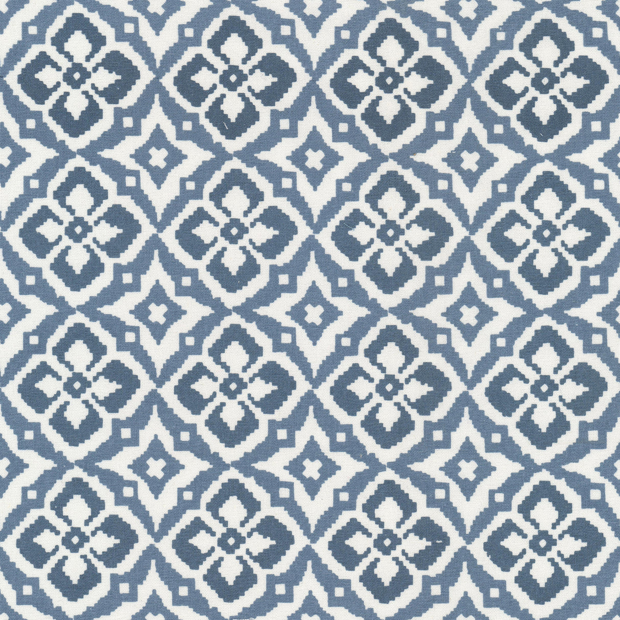 STOUT ORNA-1 ORNAMENT 1 WEDGEWOOD Fabric - Eades Wallpaper & Fabric