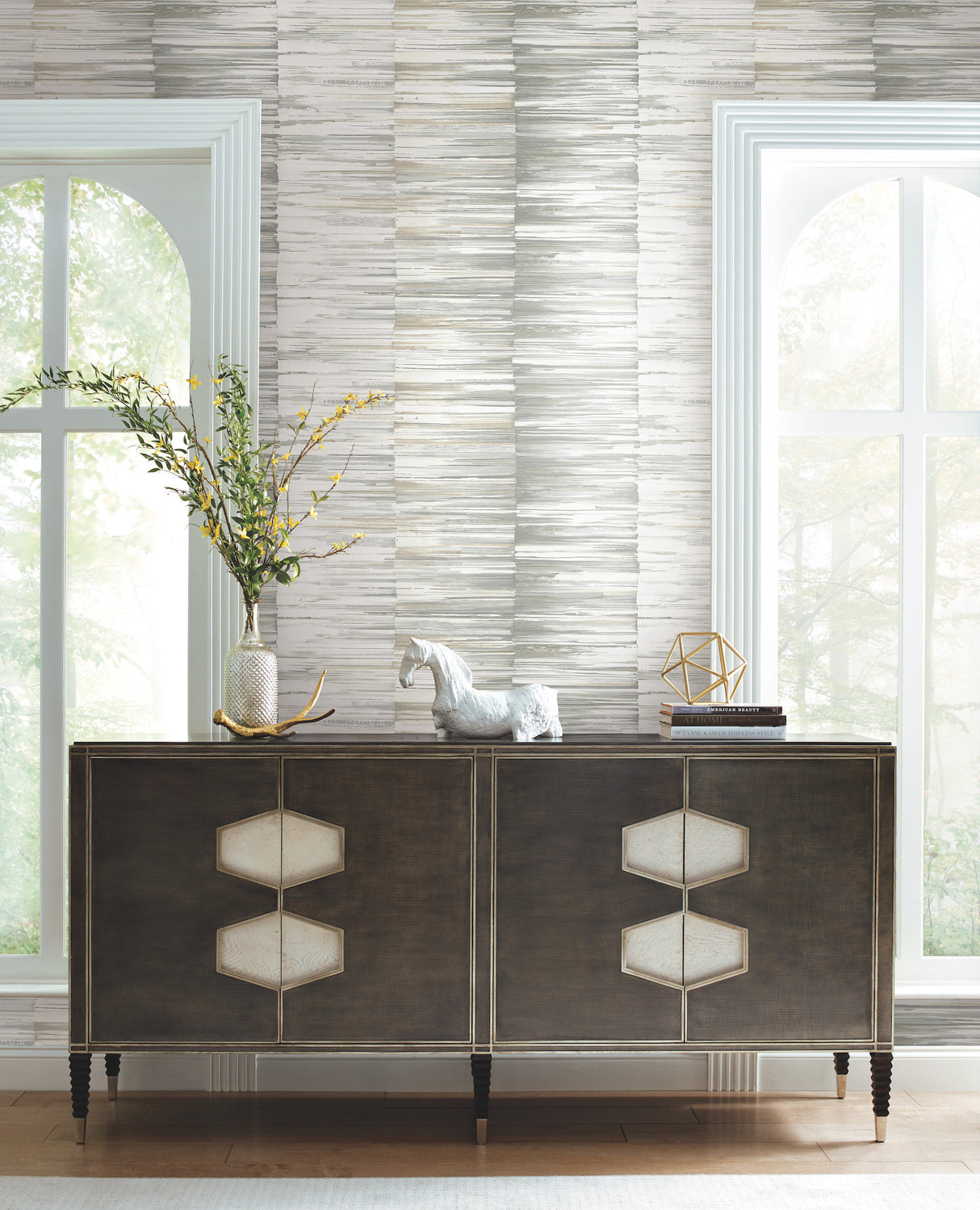 York OS4232 Artist's Palette Taupe Wallpaper