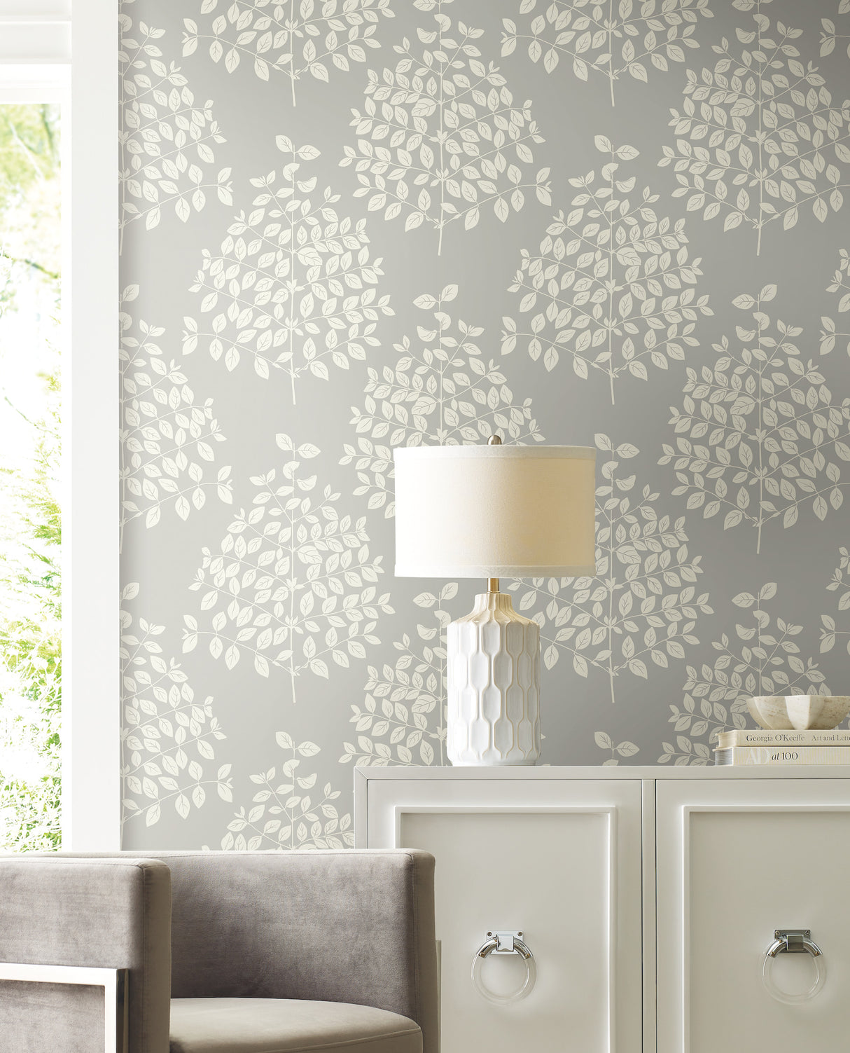 York OS4252 Tender Pearl Grey Wallpaper
