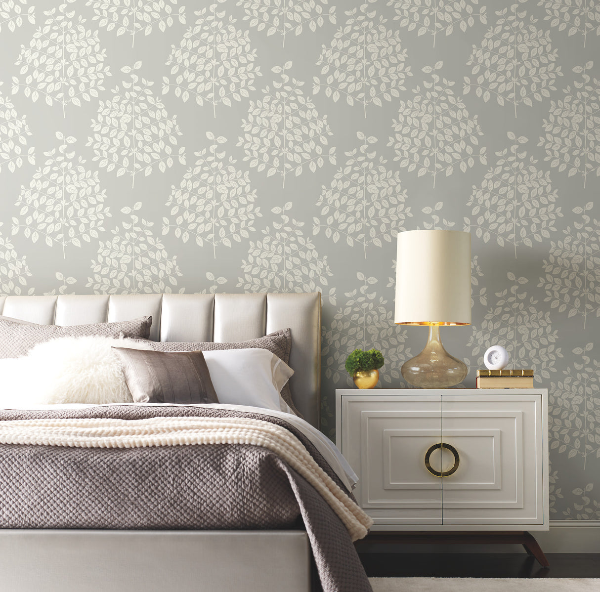 York OS4252 Tender Pearl Grey Wallpaper