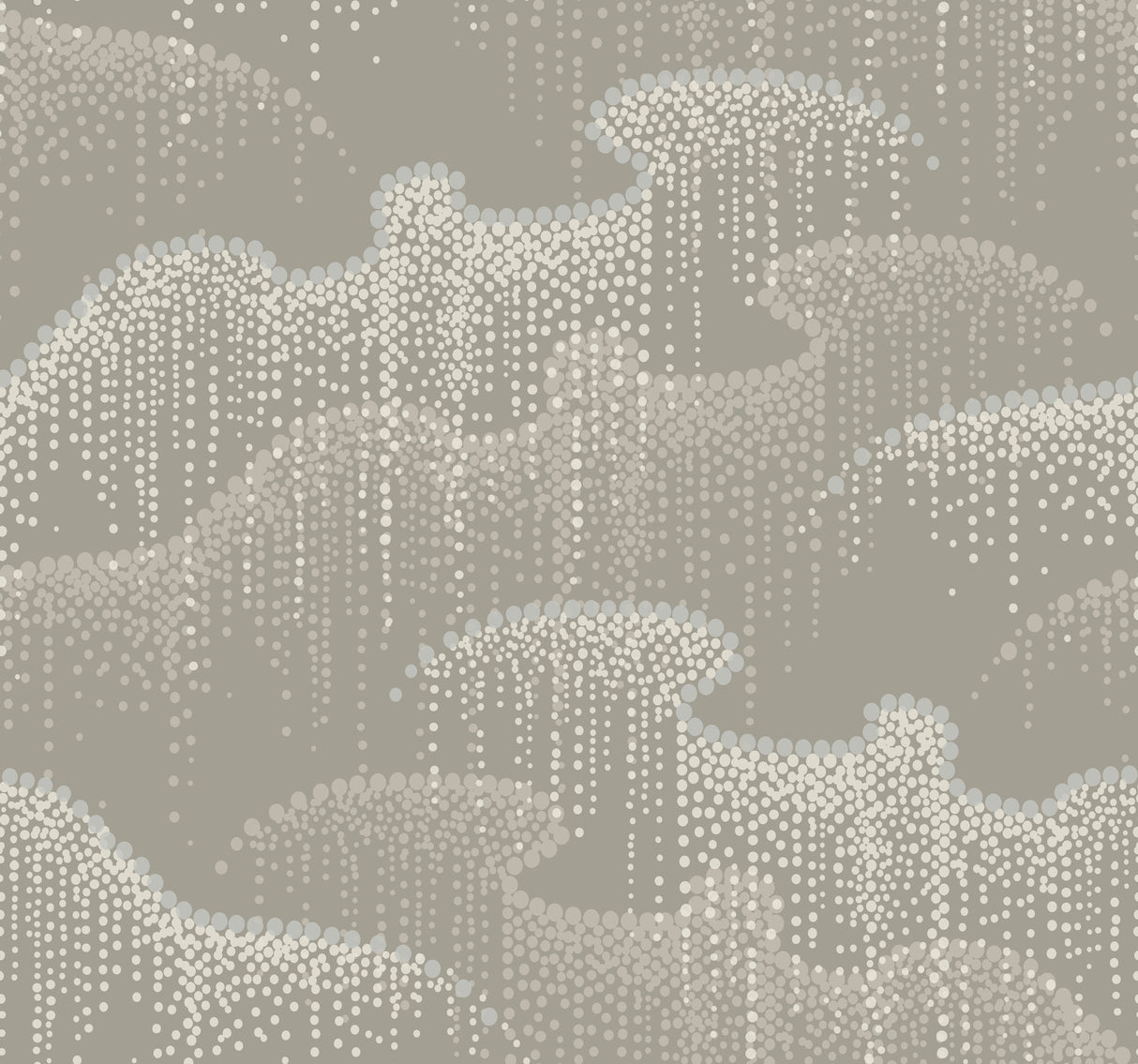 York OS4262 Moonlight Pearls Taupe Wallpaper