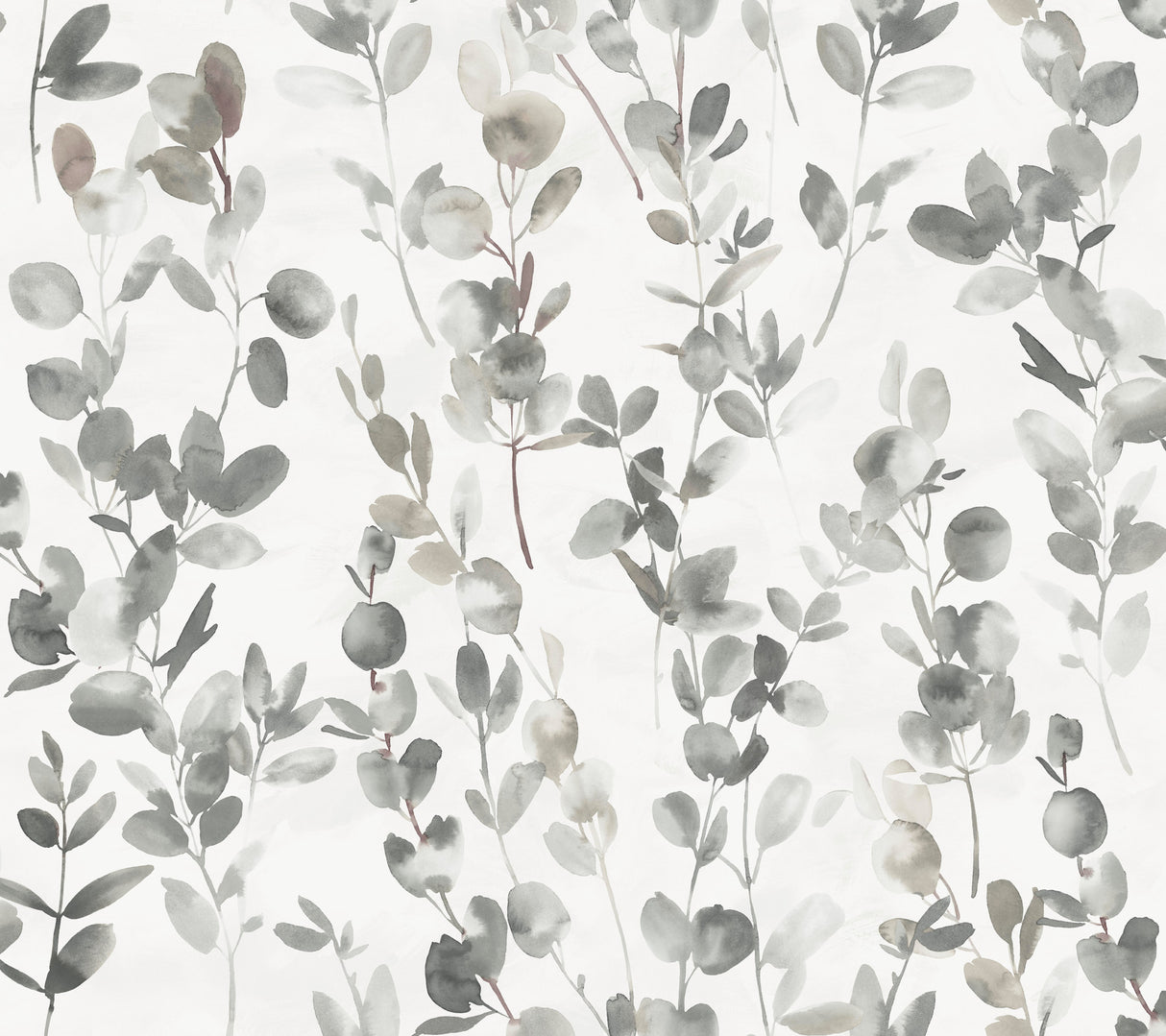 York OS4315 Joyful Eucalyptus Grey & Taupe Wallpaper