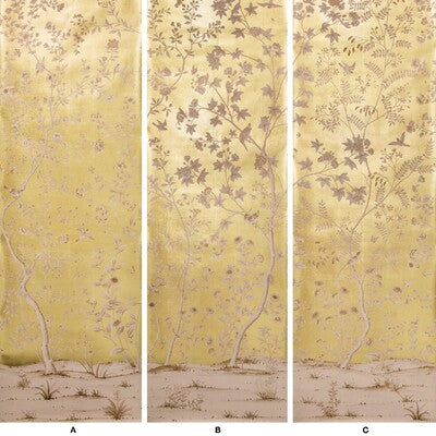 LEE JOFA P2016107.40.0 BEAUJEU MP GOLD Wallpaper - Eade's Wallpaper