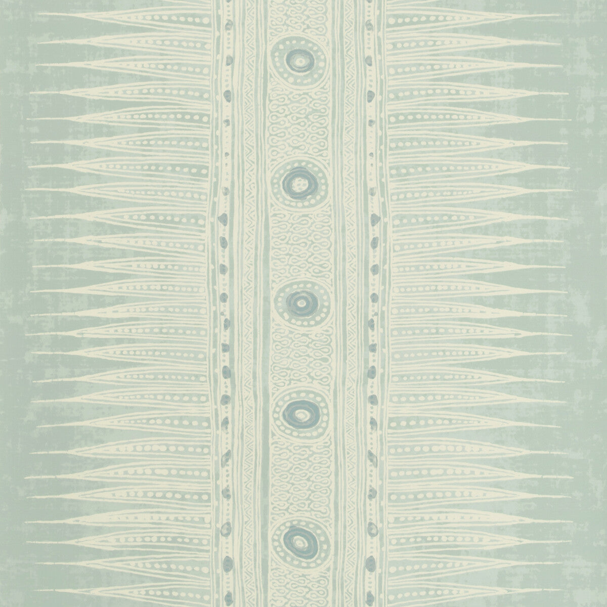 LEE JOFA P2018107.135.0 INDIAN ZAG PAPER AQUA Wallpaper - Eade's Wallpaper