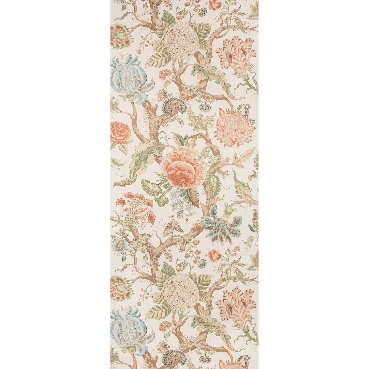 LEE JOFA P2019102.123.0 ADLINGTON PAPER CORAL Wallpaper - Eade's Wallpaper