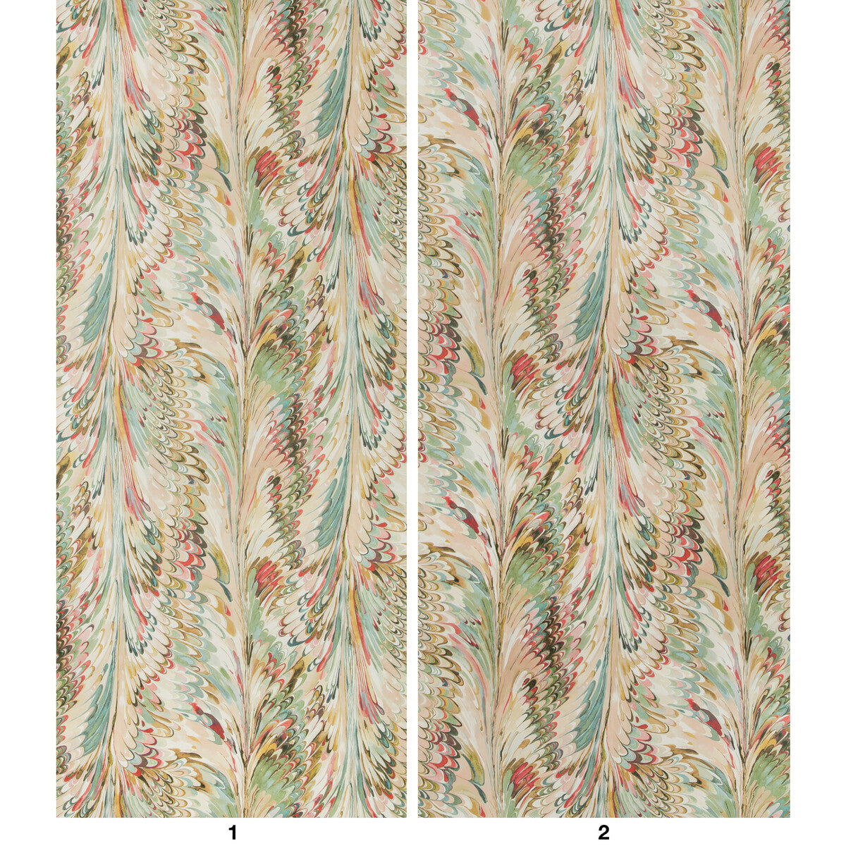 LEE JOFA P2019103.137.0 TAPLOW PAPER JUNIPER/PETAL Wallpaper - Eade's Wallpaper