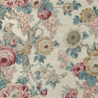 LEE JOFA P2020100.954.0 AVONDALE PAPER RUBY/SPICE Wallpaper - Eade's Wallpaper