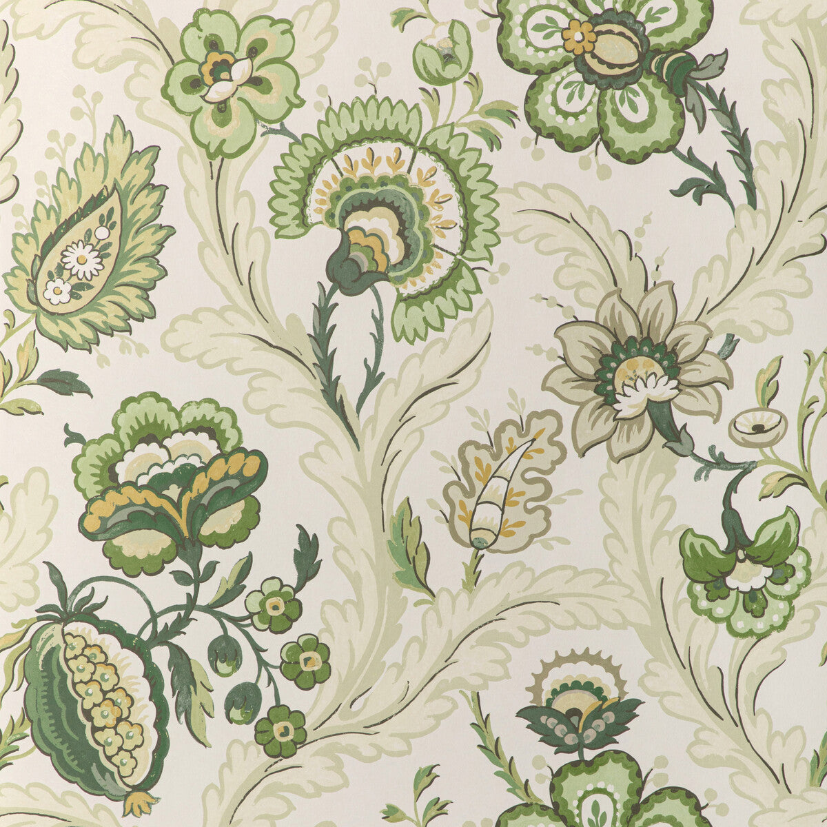 LEE JOFA P2020101.311.0 WIMBERLY PAPER LEAF/PEBBLE Wallpaper - Eade's Wallpaper