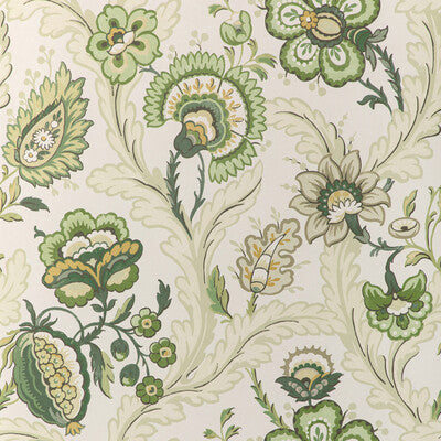 LEE JOFA P2020101.311.0 WIMBERLY PAPER LEAF/PEBBLE Wallpaper - Eade's Wallpaper