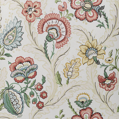 LEE JOFA P2020101.940.0 WIMBERLY PAPER BERRY/GOLD Wallpaper - Eade's Wallpaper