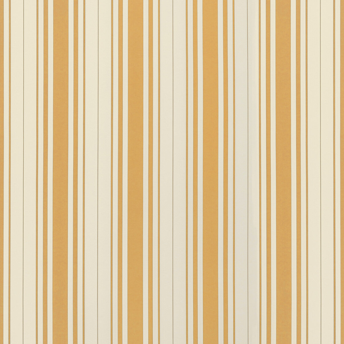 LEE JOFA P2022100.4.0 BALDWIN STRIPE WP SAFFRON Wallpaper - Eade's Wallpaper