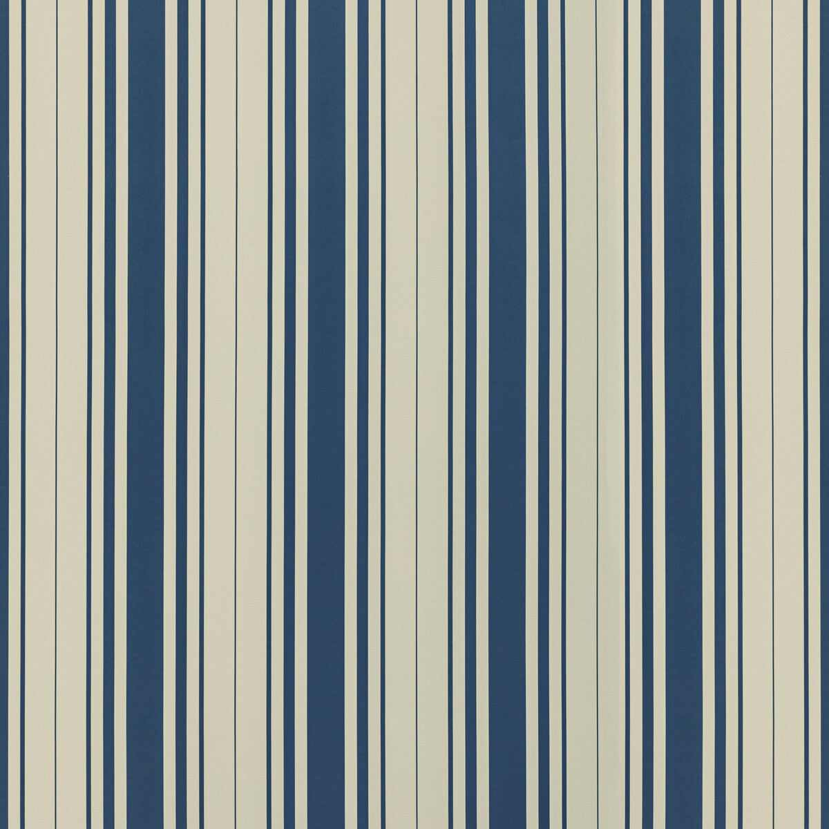 LEE JOFA P2022100.50.0 BALDWIN STRIPE WP NAVY Wallpaper - Eade's Wallpaper