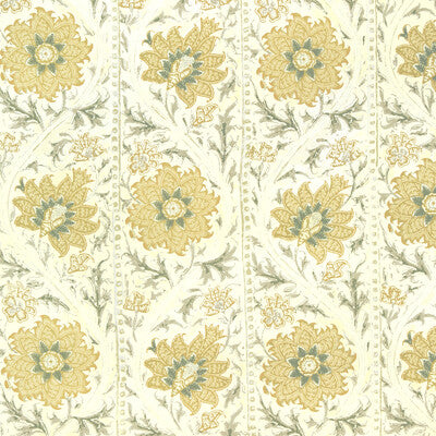 LEE JOFA P2022102.411.0 CALICO VINE WP MARIGOLD Wallpaper - Eade's Wallpaper