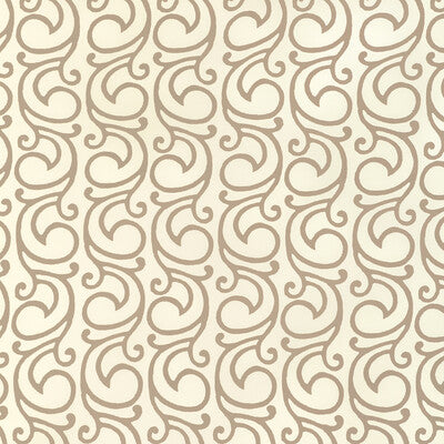 LEE JOFA P2022103.106.0 SERENDIPITY SCROLL WP OAK Wallpaper - Eade's Wallpaper