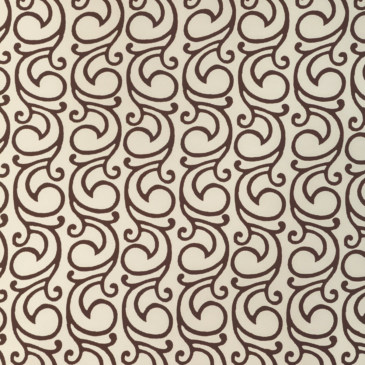 LEE JOFA P2022103.6.0 SERENDIPITY SCROLL WP TEA Wallpaper - Eade's Wallpaper