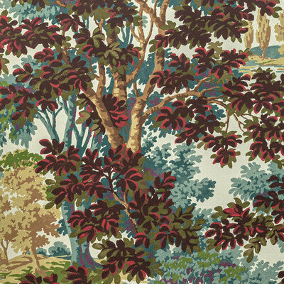 LEE JOFA P2022104.915.0 WOODLAND PAPER MULTI Wallpaper - Eade's Wallpaper
