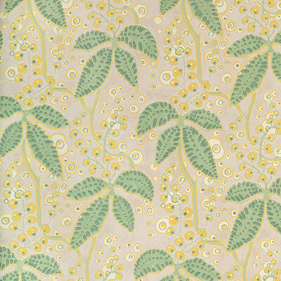 LEE JOFA P2022105.314.0 PUTNAM PAPER CELERY/YELLOW Wallpaper - Eade's Wallpaper