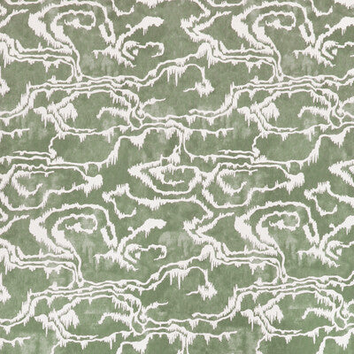 LEE JOFA P2022110.3.0 RIVIERE WP GREEN Wallpaper - Eade's Wallpaper