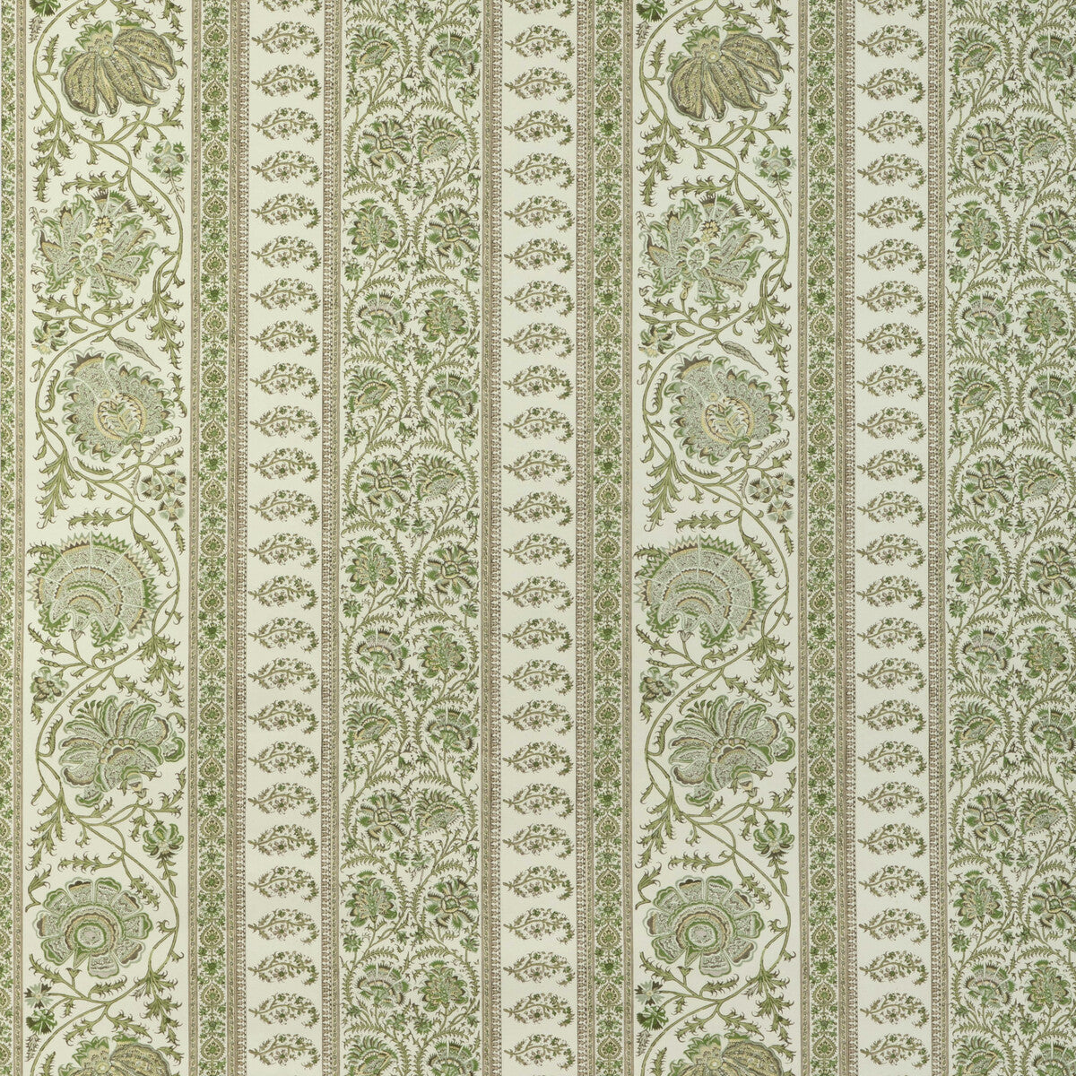 LEE JOFA P2022111.316.0 INDIENNES STRIPE WP IVY Wallpaper - Eade's Wallpaper