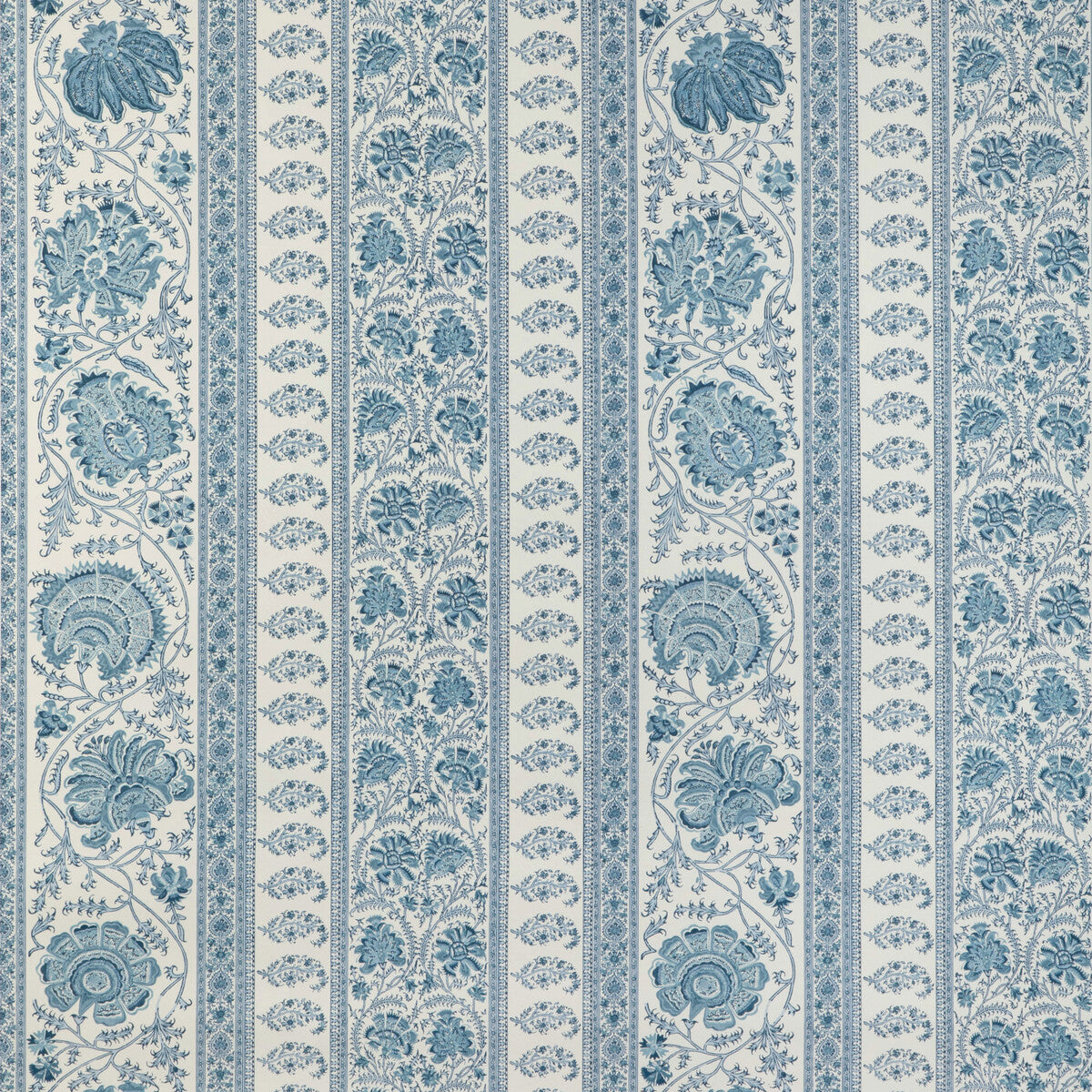LEE JOFA P2022111.5.0 INDIENNES STRIPE WP DELFT Wallpaper - Eade's Wallpaper