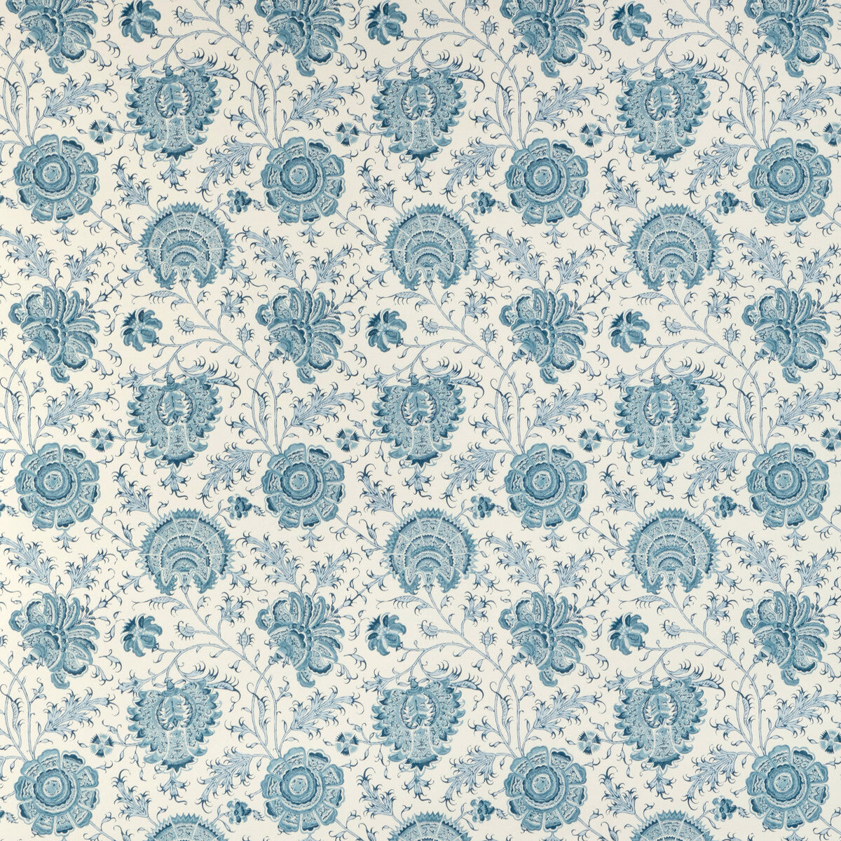 LEE JOFA P2022112.5.0 INDIENNES FLORAL WP DELFT Wallpaper - Eade's Wallpaper