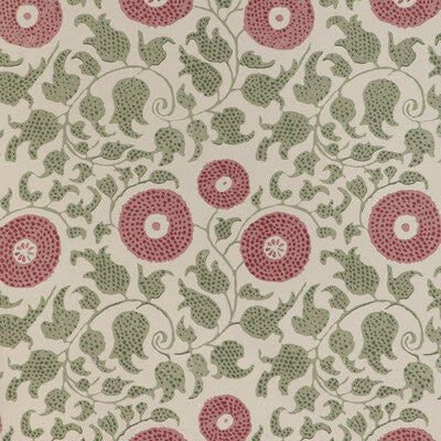 LEE JOFA P2023103.73.0 ELDORA LEAF/ROSE Wallpaper - Eade's Wallpaper