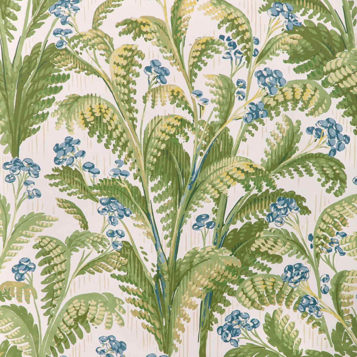 LEE JOFA P2023125.350.0 PASHLEY PAPER DENIM Wallpaper - Eade's Wallpaper