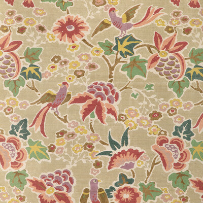 LEE JOFA P2023127.73.0 POSY PAPER BERRY/LEAF Wallpaper - Eade's Wallpaper