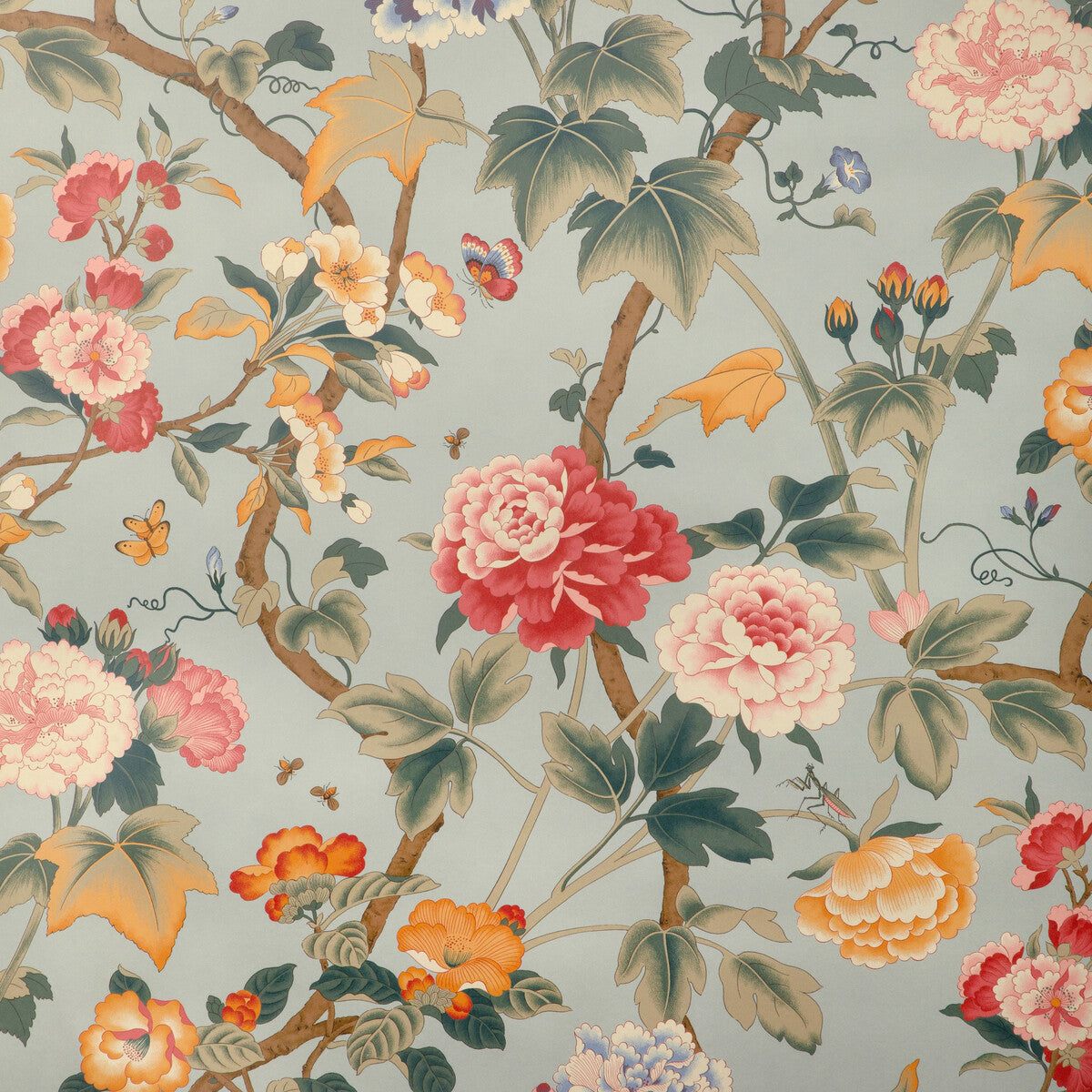 LEE JOFA P2023128.137.0 GARDENIA PAPER ANTIQUE Wallpaper - Eade's Wallpaper
